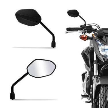Imagem de Retrovisor Moto Semelhante Original CB Twister 250 Rosca Universal Hon