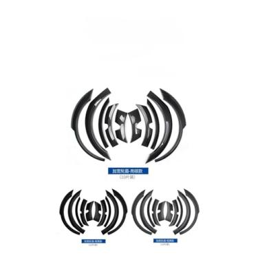 Imagem de Carro Fender Flares Wide Body Roda Sobrancelha Compatível Para Tesla Model Y 2021+ ABS Wide Body Wheel Arches Acessórios Para Carro(ABS Matte black)