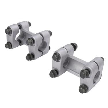 Imagem de 22mm 7/8in Risers de Alumínio Cramp de Liga de Alumínio - Adaptador de Conforto Aprimorado para Bicicletas ATV e Sujeira