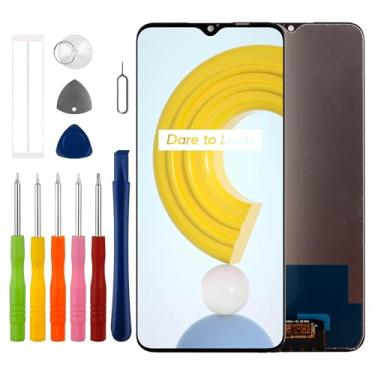 Imagem de Duotipa Tela LCD de 6,5 polegadas para Realme C21Y/C25Y Display LCD Touch Screen Digitalizador Substituição com conjuntos de ferramentas, preto