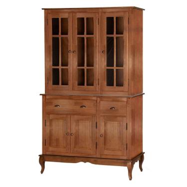 Imagem de Arca Oratório 6 Portas 2 Gavetas 60841 Hannover - Imbuia Glazer