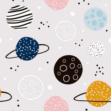 Imagem de Papel De Parede 3m Adesivo Galáxia Universo Planeta