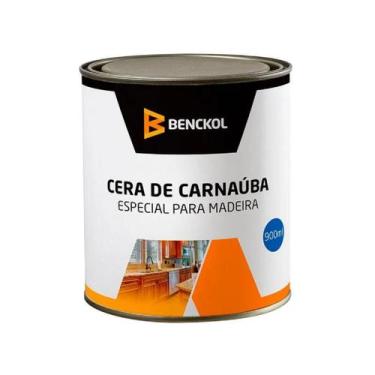 Imagem de Cera De Carnaúba Max-brilho para Madeira Incolor 900ml - Benckol