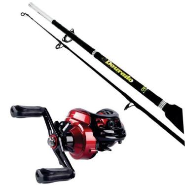 Imagem de Vara Pesca Dourado 1,65m 30lbs + Carretilha Logan Direita - Maruri