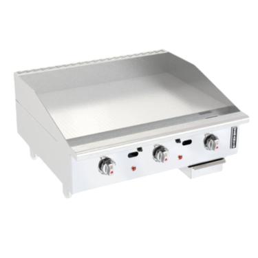 Imagem de Chapa Termostática de Mesa a Gás Venâncio Restaurant New Gaveta Externa 90cm R36CT-36TN