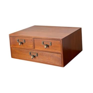 Imagem de Ｂｅｓｇａ Gaveta de gaveta de mesa de mesa para organizador de mesa organizador de mesa para escritórios para escritórios para escritórios, Marrom