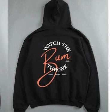 Imagem de Blusa de Frio Moletom Maromba Treino Casaco Inverno - Maravs, Preto, G