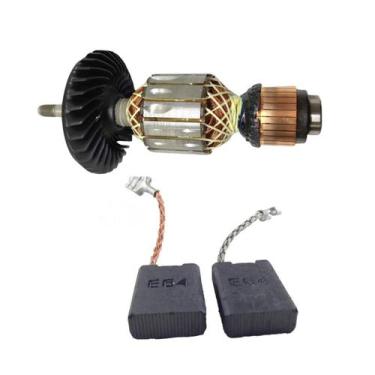 Imagem de Kit induzido + jg carvão para esmerilhadeira gws 22-180 - BOSCH