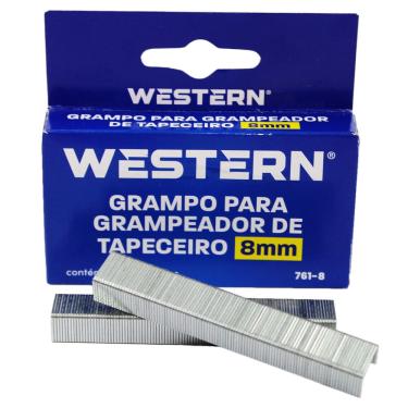 Imagem de Grampos 8mm Para Grampeador De Tapeceiro Com 1000 Unidades