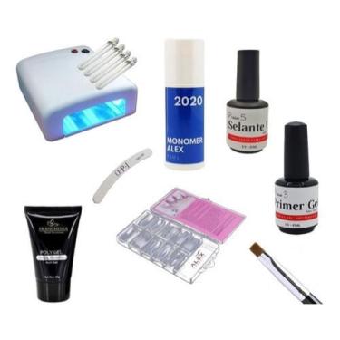 Imagem de Kit De Unha Polygel Alongamento Designer De Unhas Poligel