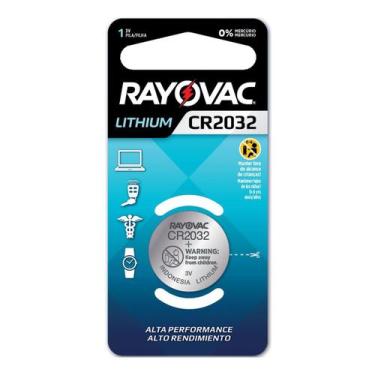 Imagem de Bateria De Lithium 3v Blister Com 1 Cr2032 - RAYOVAC