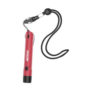 Imagem de Vaveren Apito eletrônico Whistle School Electric Withel Handheld com cordão com LED leve para treinar futebol de acampamento, Vermelho