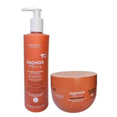 Imagem de Kit Arvensis Professional Cachos Naturais - Ativador De Cachos Curl De