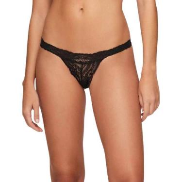Imagem de Calcinha Tanga em Renda Valisere 44144 Cosmopop , Vls71, Preto, G