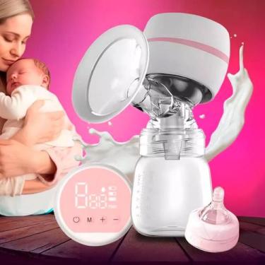 Imagem de Bomba Elétrica Tira Leite Digital Materno 180Ml Usb - Higa