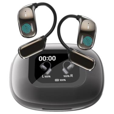 Imagem de Fones de ouvido Ai Translation em tempo real, fones de ouvido para tradutor de idiomas suportam 150 idiomas e acentos, fones de ouvido de tradução com tela sensível ao toque LCD com assinatura