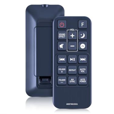 Imagem de AKB74815321 Controle remoto de substituição para LG Sound Bar SPJ4B-W SH5B SH5 SJ5Y SPJ5B-W SJ4Y SJ5B SJ5 SPJ4B-W SPJ5-W Soundbar