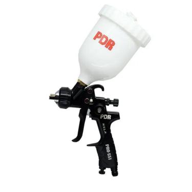 Imagem de Pistola de Pintura Gravidade HVLP 1,4mm 600ml Branco PDR