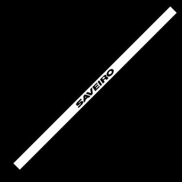 Imagem de Adesivo Faixa Traseiro Saveiro G5 G6 - Modelo 1 Branco - Jhow Adesivos