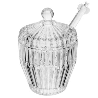 Imagem de WOLFF - Meleira com Pegador e Tampa Imperatriz 8cm x 8cm x 11cm Cristal Ecológico