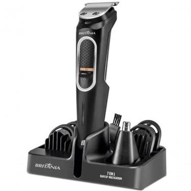 Imagem de Aparador De Pelos Britania 7x1 Lamina Em Inox - Bivolt