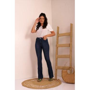 Imagem de Calça jeans feminina modeladora n  42 - Determine denim 