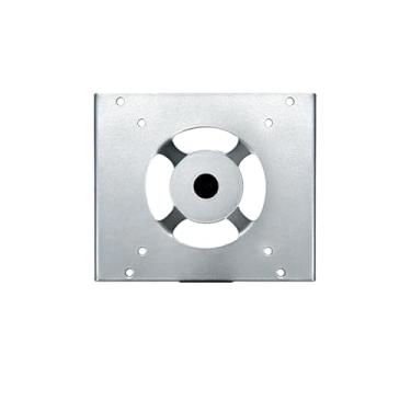 Imagem de XHSESA Suporte de parede de metal, suporte de monitor embaixo da mesa compatível com Mac Mini M4 (prata)