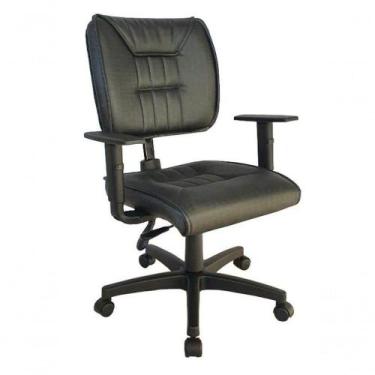 Imagem de Cadeira Para Escritório E Home Office Linha Greco Preto - DESIGN OFFIC