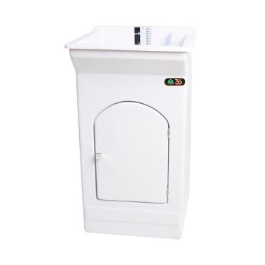 Imagem de Tanque De Lavar Roupa Fiberblu Paris 20 Litros Branco