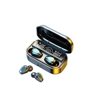 Imagem de Fone de Ouvido Bluetooth 5.2 TWS G28/M10 – À Prova D'Água, Com Microfone, Som Potente e Conexão Rápida