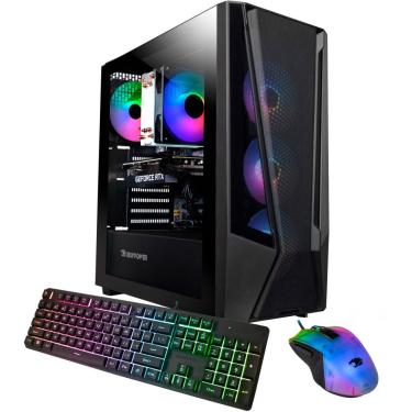Imagem de iBUYPOWER - TraceMesh Gaming Desktop - Intel Core i7-13700F - NVIDIA GeForce RTX 4060 8GB - 16GB DDR5 RAM - 1TB NVMe SSD - Preto-TRACEMESHI7N4602