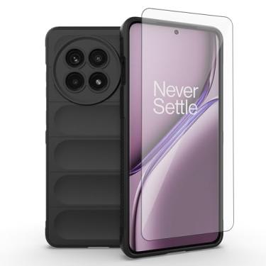 Imagem de Asuwish Capa de telefone para OnePlus 13R 5G/Ace 5/Ace 5 Pro 2025 com protetor de tela de vidro temperado e TPU fino à prova de choque capa de silicone protetora acessórios One+ 13 R R13 Ace5 feminino