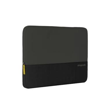 Imagem de STM Capa para laptop Origin – fina e leve, interior forrado com lã, absorção de choque EVA de 4 mm, acesso suave ao zíper, design elegante e protetor para laptops de 14 polegadas - ardósia preta