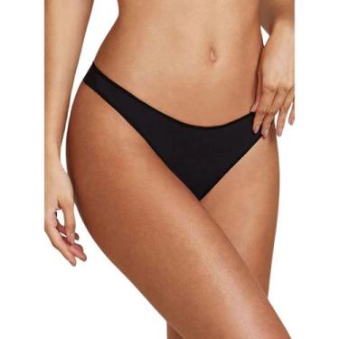 Imagem de Calcinha Fio Dental Hope 3784 Invisível Microfibra, Preto, M