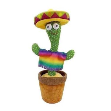 Imagem de Cacto Dançante Falante Brinquedo Voz Toca Músicas - Mexicano