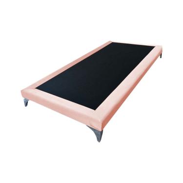 Imagem de Cama Montessoriana Adulto Oriental Premium Solteiro Veludo Rose