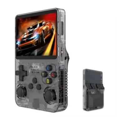 Imagem de Handheld Game Console,3.5-Inch IPS Screen Retro Gaming Console,15000 Classic Games, 3500mAh,20＋Mainstream Emulator,Built-in 64GB TF Card, Support HDMI and TV Output, Classic Game Play (Black)