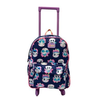Imagem de PUKET - Mochila Escolar Puket Uni Tennis 18L Compacta E Estilosa Azul Uni Tennis