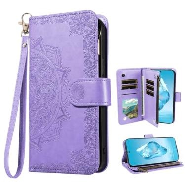 Imagem de Asuwish Capa de telefone compatível com Oneplus 12R XMTLHDKQB US roxo claro
