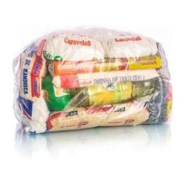 Imagem de Cesta Básica 11 Itens Produtos De Qualidade Doação Social Nf - Higipac