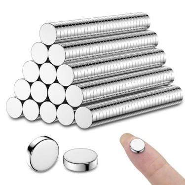 Imagem de Ímãs pequenos MAGABALLNET 200PSC 8x2mm Neodímio