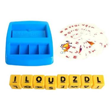 Imagem de Jogo de leitura do alfabeto correspondente do jardim de infância pré-e