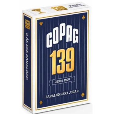 Imagem de Baralho Copag 139 Naipe Convencional Azul - Original C/ Nfe