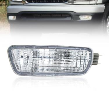 Imagem de JESYMBX 1 par de luzes de neblina esquerda e direita (motorista e passageiro) conjunto de lâmpadas de neblina compatível com conjunto de lâmpada de neblina para Toyota Tacoma 2001 2002 2003 2004 substituir