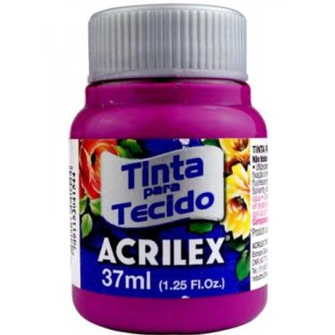Imagem de Tinta de tecido Acrilex magenta 549 37ml