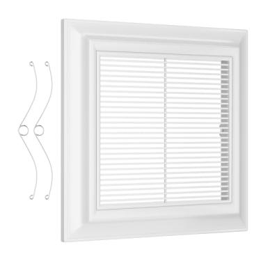 Imagem de Capa de substituição para ventilador de ventilação FV-GL3TDA, branca, quadrada de 33.0 cm x 33.0 cm – Compatível com exaustores Panas-onic FV-0511VQ1, FV-1115VQ1, FV-0511VQL1, FV-1115VQL2, FV-0511VF1