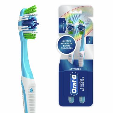 Imagem de Escova Dental Oral-B Complete 5 Ações de Limpeza 40 Macia Cores com 2 Unidades