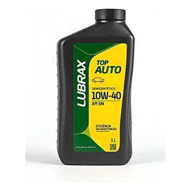 Imagem de Oleo Lubrax Top Auto 10W40 Semissintetico Api Sn 1 Litro 