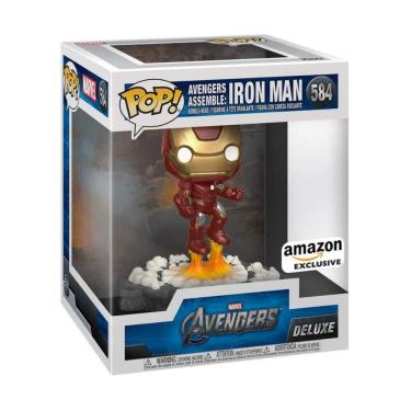 Imagem de Funko Pop Marvel Avengers 584 Iron Man Assemble Deluxe