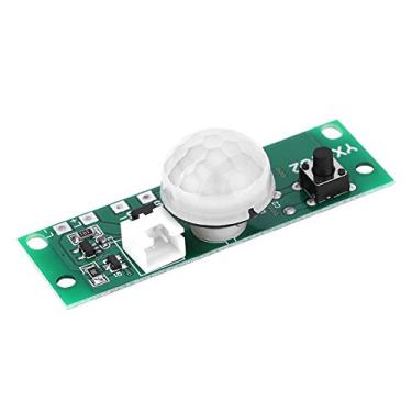 Imagem de AUNMAS Placa de Circuito de Lâmpada Solar, Módulo de Sensor Infravermelho Placa Detectora de Controle de Luz de Parede Infravermelha Humana Com 3 Engrenagens para Circuito de Lâmpada Solar